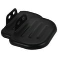 thumbnail image 1 of 1 par de pedales traseros para bicicleta, mini estriberas plegables para asiento trasero de bicicleta de montaña, pedales antideslizantes de aluminio, color negro., 1 of 8