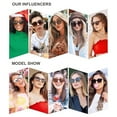thumbnail image 6 of Vintage Round Sunglasses for Men & Women Retro Polarized Classic Shades for Driving Outdoor, 6 of 8