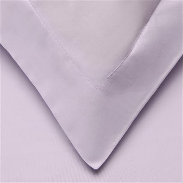 Luxor Treasures P300FQDC SLLI 300 Full & Queen Duvet Cover Set, Percale Solid Patterned - Lilac