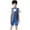 Dark Blue, variant on LYHaoo Sparkling Solid Vest And Shorts For Boys Effortless Dressy Casual Boys Outfit For Everyday Play Boys Clothing Sets Sizes (3-4 Years)