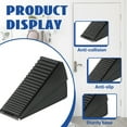thumbnail image 3 of TALENO Door Stoppers for Bottom of Door,Spring Heightening Design Door Stoppers Heavy Duty,Punch-Free Design Door Jammer Door Stopper,black, 3 of 7