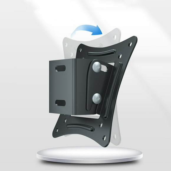 TABLZONE Back to School TV Wall Mount Wall Mount for Monitor Black Versatile Compatibility for Bedroom 1Set