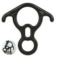 thumbnail image 3 of Climbing Buckle Loadable Figure 8 Carabiner Sturdy Carabiner Clip Widely Use Ring Carabiner Portable for Rappelling Outdoor Climbing, 3 of 9
