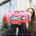 GHOST® ENERGY SugarFree Energy Drink, Bubblicious Strawberry Splash, 16 fl oz Can