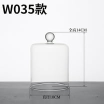 Raindrops Delicate Glass Cloche Dome For Eternal Flower Display Clear Glass Dome Cover For Dried Flowers Wedding Glasses Cover And Creative Glass Cover Decor