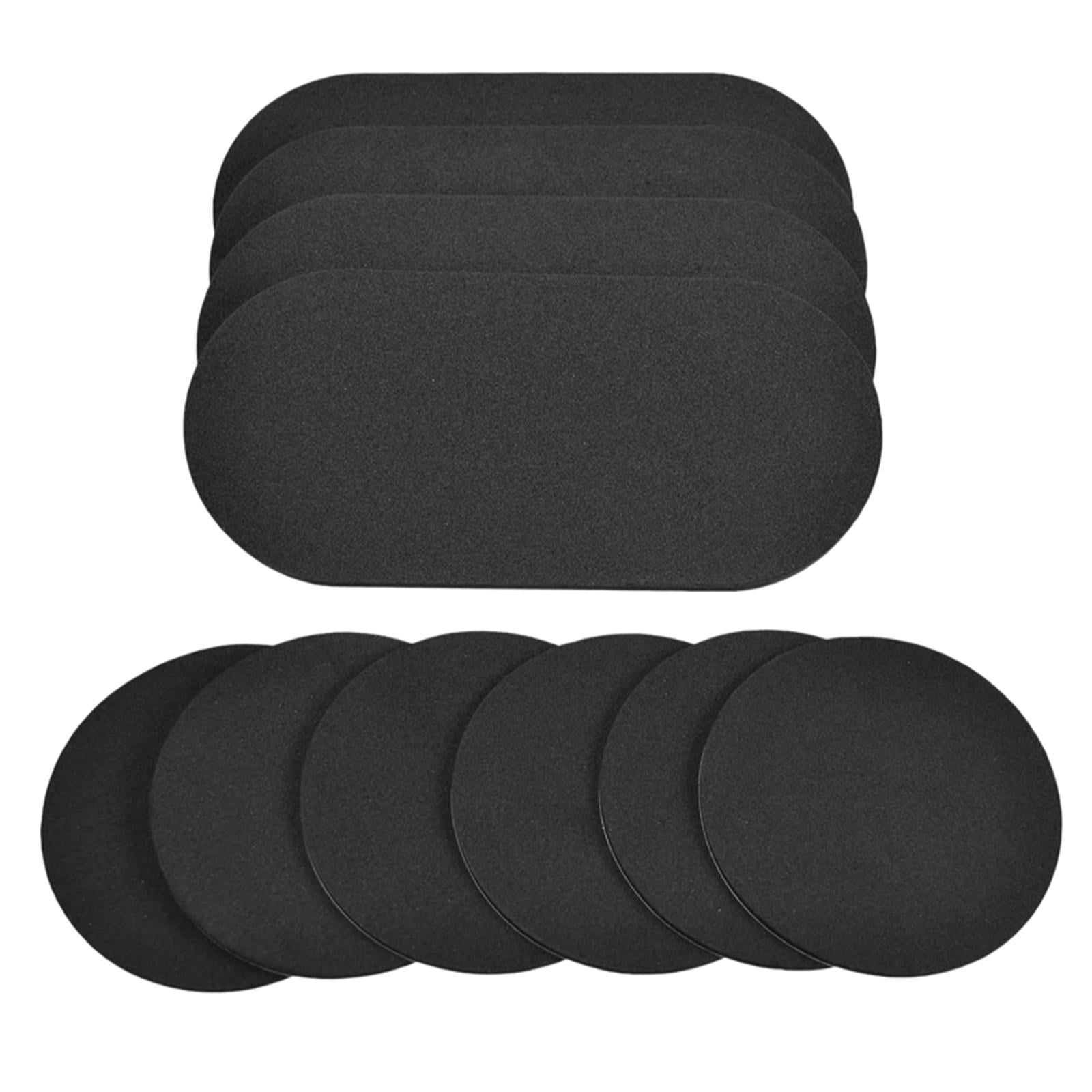 Bass Drum Patch and Drum Pad, Pads Durable Drum Muffling Damper Pad for