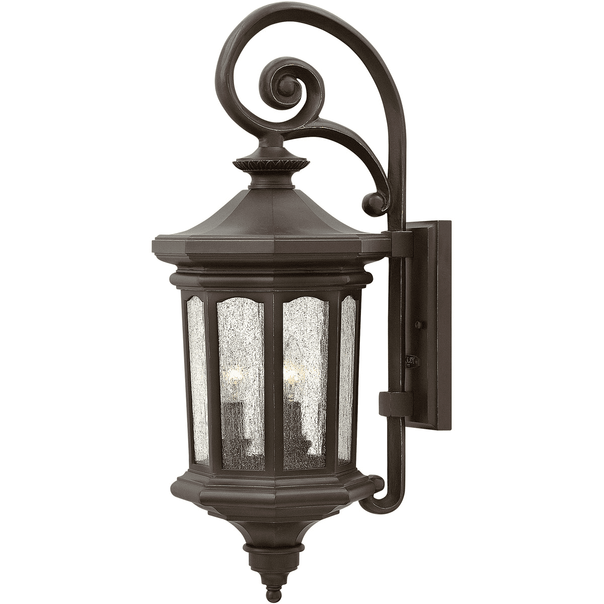 Wall Sconces 3 Light Bulb Fixture with Empire Bronze Finish Die Cast Aluminum Material Candelabra Bulbs 10 inch 120 Watts 