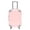 B, variant on Miniature Travel Suitcase Storage Box With Telescopic Handle And Wheels, Translucent Plastic Doll Suitcase For Cake Toppers And Gifts, Multiple Colors (Multicolor ,A)