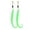 Green(5pcs), variant on 10 PCS Fuzzy Worm Cat Toy,Colorful Cat Worm Toy Refills,Interactive Cats Toys for Indoor Cats, Cats Wand Attachments Replacements for Cats Kitten(Orange)
