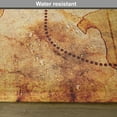 thumbnail image 6 of Ambesonne Vintage Place Mats Set of 4, Treasure Map Compass, Standard Size, Tan, 6 of 6