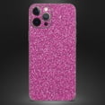 thumbnail image 4 of DesignSkinz Sparkling Pink Ultra Metallic Glitter Full-Body Skin Decal Wrap Cover for iPhone SE 2nd 3rd Gen, 4 of 9