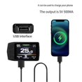 thumbnail image 3 of Electric Bike KT-TF01U LCD Display Meter 24V 36V 48V Waterproof Connection Plug Ebike Intelligent D, 3 of 5