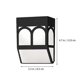 thumbnail image 2 of 1 Set Bright Garden Wall Lamp Led Solar Lamp Retro Wall Lamp for Outdoor, 2 of 3
