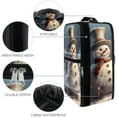 thumbnail image 4 of Snowman Polyester Shoe Boxes - Pack of 5 Reusable Storage Containers, 23x31cm/9x12in Size, Closet Organizer for Shoes and Accessories - Durable, 4 of 7