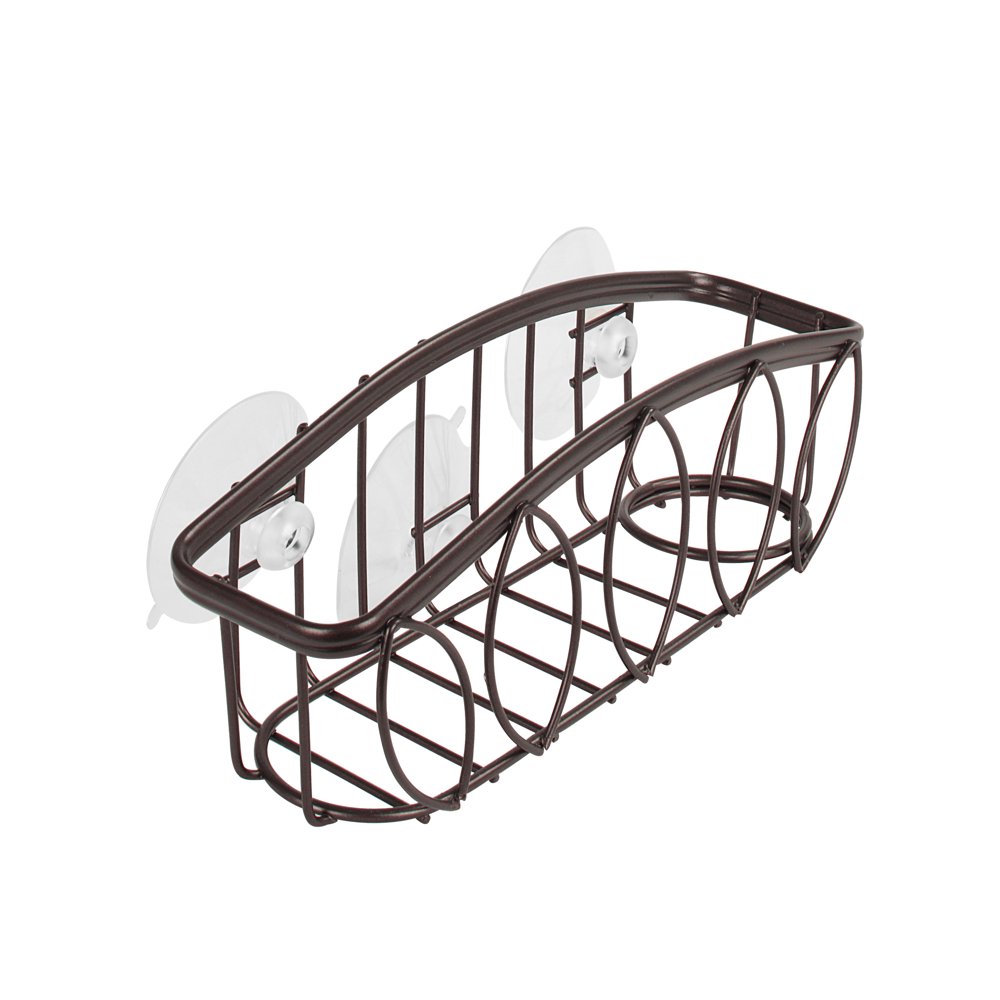 Spectrum Diversified Leaf Sponge & Brush Holder, Decorative Sponge Holder & Kitchen Organizer