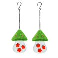 thumbnail image 1 of Bird Feeder,Garden Bird Feeders for Outdoors Hanging,Red Flowers, 1 of 5