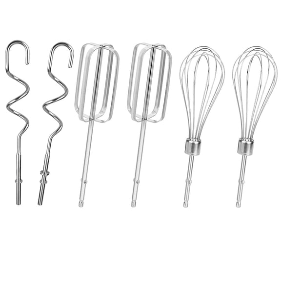 Jonce 6pcs Hand Mixer Beaters, Stainless Steel Replacement for Hamilton Beach Hand Mixers 62682RZ 62692 62695V 64699, Egg Whisk Blades for Baking