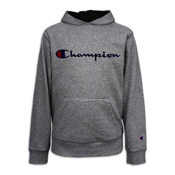 Champion Champion Boys Embroidered Signature Fleece Pullover Hoodie