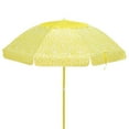 thumbnail image 1 of National Arbre BD40-WFBS007Y-1 Parasol de Plage de Luxe 7 Pieds, Fleurs Jaunes, 1 of 2