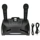 thumbnail image 3 of Máquina de karaoke portátil Nikou ST-2025 Bluetooth con micrófono inalámbrico, 3 of 9