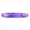 thumbnail image 3 of April's Seductive Dual Vibe - Intense G-Spot and Clitoral Stimulation - Ribbed Shaft - Waterproof - Anal Tease - AAA Batteries Required, 3 of 4