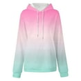 thumbnail image 3 of BSDJILFG Athletic Sweatshirt Women Plus Size Hoodie Long Sleeve Color Blocked Pullover Workout Tops with Pockets Fall ,Sizes S-5XL, 3 of 4