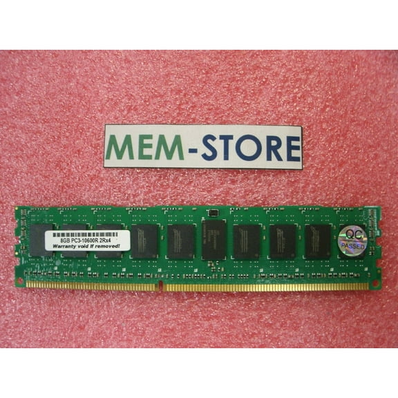 8GB DDR3 1333MHz ECC RDIMM Crucial CT102472BB1339 Equivalent RAM Memory (3rd Party)