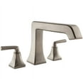 thumbnail image 3 of Pfister Rt6-5Fe Park Avenue Deck Mounted Roman Tub Filler Double Handle - Nickel, 3 of 7