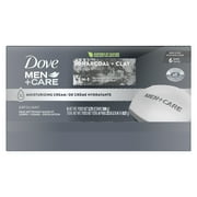 Dove Men+Care Elements Body and Face Bar Charcoal + Clay 3.75 oz, 6 Bar