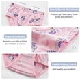 thumbnail image 6 of 100% Combed Cotton Toddler & Little Girls Underwear 6 Pack, No Ride-Up Comfort Fit Girls Briefs for Kids Sizes 2T-8T, Ultra Soft for Delicate Sensitive Skin, 6 of 10