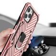 thumbnail image 2 of For use with iphone 12 Mini Kickstand Anti-shock And Anti Falling Case In Rose Gold, 2 of 4