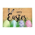 thumbnail image 2 of Easter-Bunny Welcome-Doormat Outdoor-Entrance, Colored Eggs Spring Coir-Non-Slip Indoor Home Decor Front Door Mats, 2 of 6