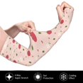 thumbnail image 2 of Balery Strawberry Mangas Refrescantes para Brazos para Hombre y Mujer – Transpirables y Absorbentes de Humedad para Mujeres, Hombres y Niños, 2 of 7