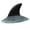Shark Back, variant on Jiibva Floating Shark Back Decorative Figurine Resin Outdoor Garden Statue for Pond Courtyard
