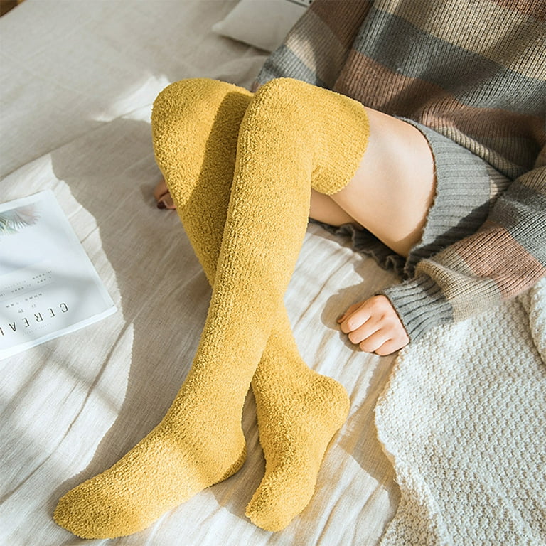 Thigh top high fuzzy