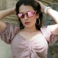 thumbnail image 3 of Joopin Fit Over Wrap Sunglasses Polarized Lens Wear Over Eyeglasses 100% UV Protection for Men and Women(Pink), 3 of 7