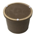thumbnail image 2 of Better Homes & Gardens 7" x 7" x 5" Round Brown Ceramic Sabrina Plant Planter, 2 of 8