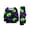 Kids, variant on Halloween Pajamas, Halloween Matching Family Pajamas Green Pumpkin Bat Print Long Sleeve 2Pcs Pj Set Soft Sleepwear Nightwear Loungewear Holiday Party Costume Festive Cool Spooky Season for Family