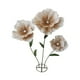 thumbnail image 2 of Flores gigantes para decoración de bodas, guirnaldas florales decorativas, elegantes y versátiles. Café ligero, 2 of 9