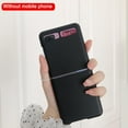 thumbnail image 2 of for Galaxy Z Flip Case Soft Tpu Phone Case F7000 Mobile Case Cover Phone F7000 Protective Pink, 2 of 8
