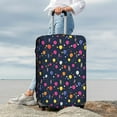 thumbnail image 5 of Cauagu Colored Balloons Print Travel Luggage Cover,Travel Dust-proof Suitcase Cover Softside Suitcase Protector for 18-32inch,Not Included Suitcase, 5 of 8
