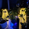 thumbnail image 2 of Uxgjfwu Glowing Eyed Ghost Light 7FT USB Remote Spirit with Hat, Telescoping Stake for Scary Porch Decoration (2PC), 2 of 7