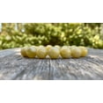 thumbnail image 3 of Natural Heliodor 12mm Round Shape Smooth Cut Beads Stretchable Bracelet for Men & Women., 3 of 3