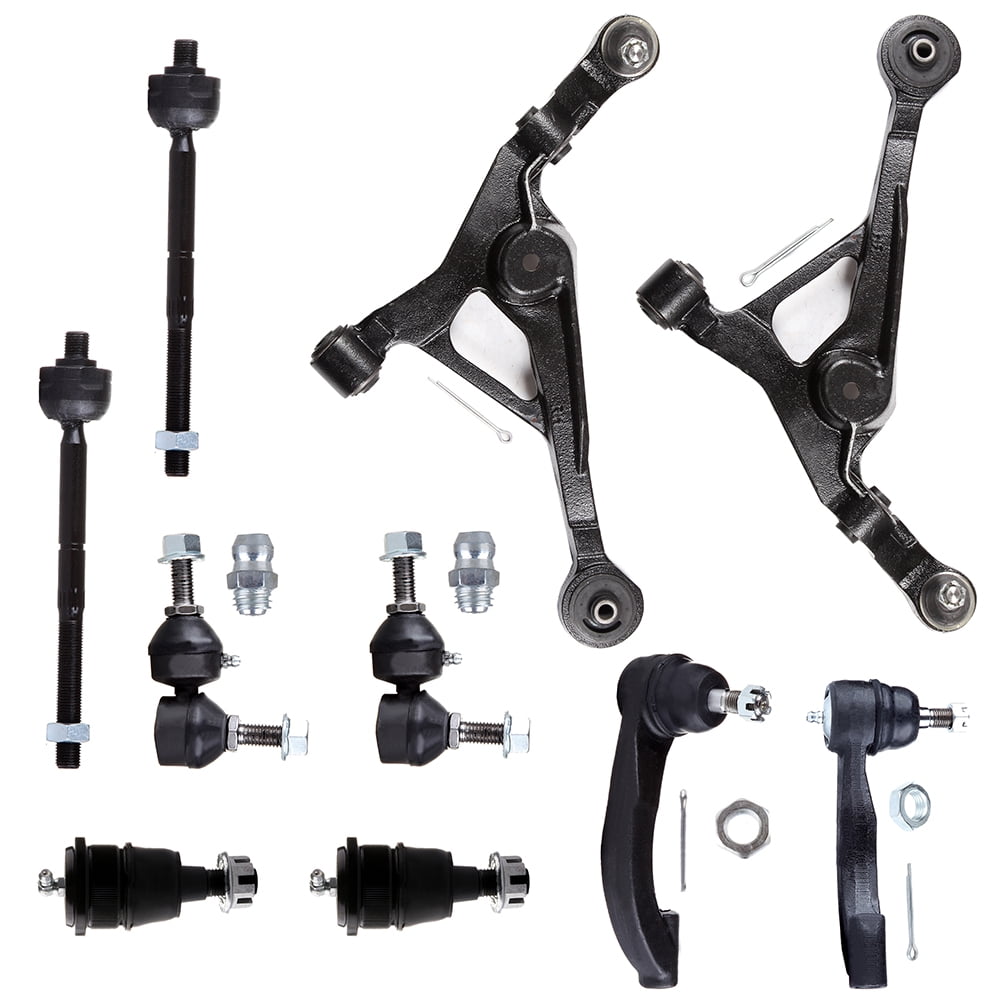 ECCPP 10pcs Lower Control Arm Inner Tie Rod End Outer Tie Rod End Sway Bar End Link Upper Ball Joint fit for 1996-2006 For Chrysler Sebring 2001-2006 For Dodge Stratus