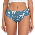thumbnail image 1 of Fotbe Poodle Dog Calzones Estampados para Mujer – Ropa Interior de Algodón, Cómoda, Suave y Elástica-XX-Large, 1 of 6