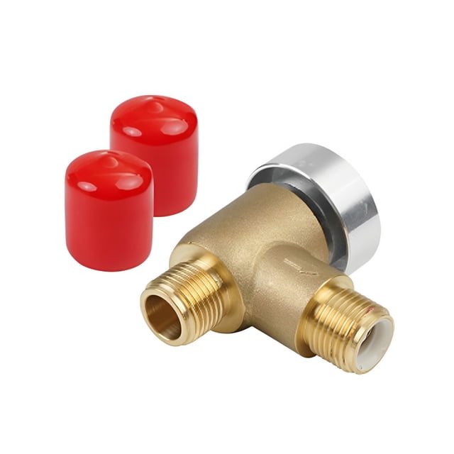 sweethay 571-VAC-CHK- Válvula de retención de latón para disyuntor de vacío RV, accesorios para remolques de viaje Accesorios para vehículos recreativos