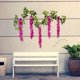 thumbnail image 5 of Rosas simuladas para flor artificial, flores artificiales, decoración de techo, plástico, cesta colgante, salón, fácil instalación, interior exterior, 5 of 5