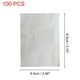 thumbnail image 4 of Herramientas de arte de uñas únicas y convenientes, papel de aluminio para quitar el esmalte de uñas, tono plateado, 100 piezas, 4 of 6