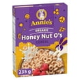 thumbnail image 1 of Annie’s Organic Honey Nut O's Breakfast Cereal, Whole Grain, 235 g, 1 of 6