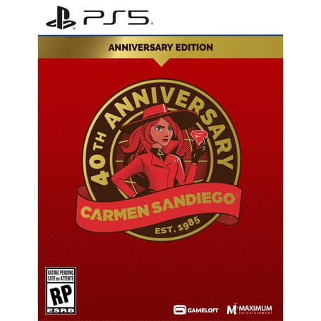 Carmen Sandiego 40th Anniversary Edition PlayStation 5 Carmen Sandiego 40th Anniversary Edition PlayStation 5